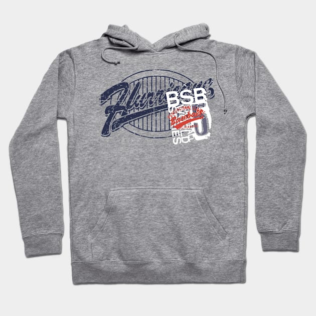 BaseBall Design Hoodie by TulipDesigns